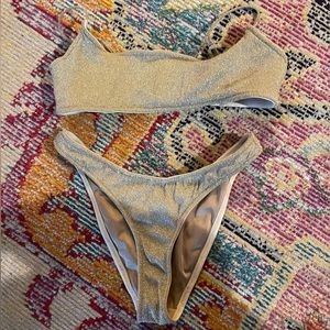Triangl swimsuit size small top size medium bottoms